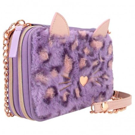 Top Model Estuche Doble Con Cadena Lilac Leo Love