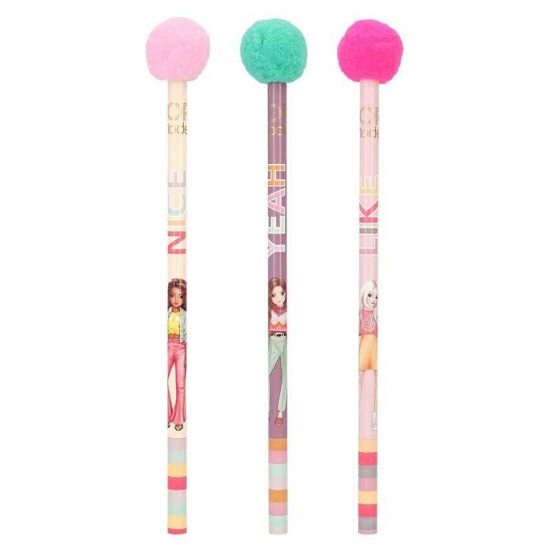 Top Model Lápiz PomPom Surtido