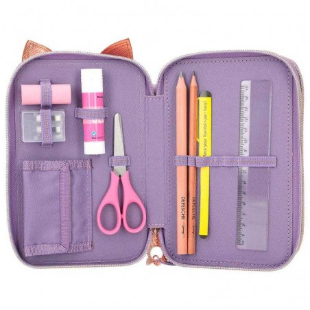 Top Model Estuche Triple Lilac Leo Love