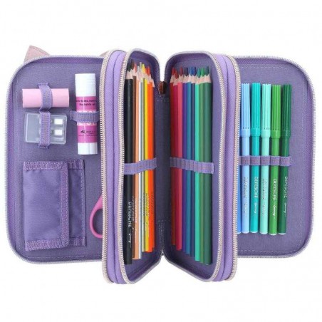 Top Model Estuche Triple Lilac Leo Love