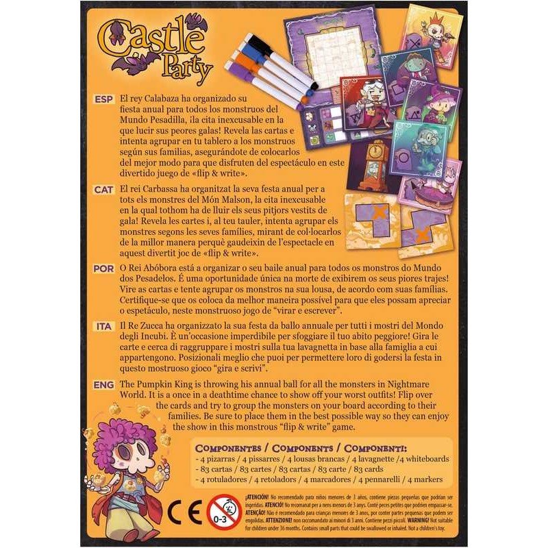 Juego de Mesa Castle Party