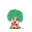 Peluca Payaso Verde