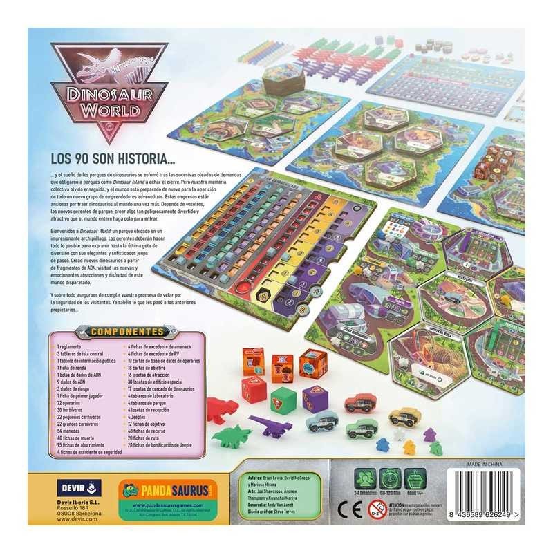 Juego de Mesa Dinosaur World