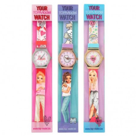 Top Model Reloj de Pulsera de Silicona Surtido