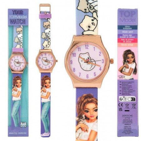 Top Model Reloj de Pulsera de Silicona Surtido