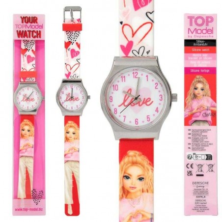 Top Model Reloj de Pulsera de Silicona Surtido