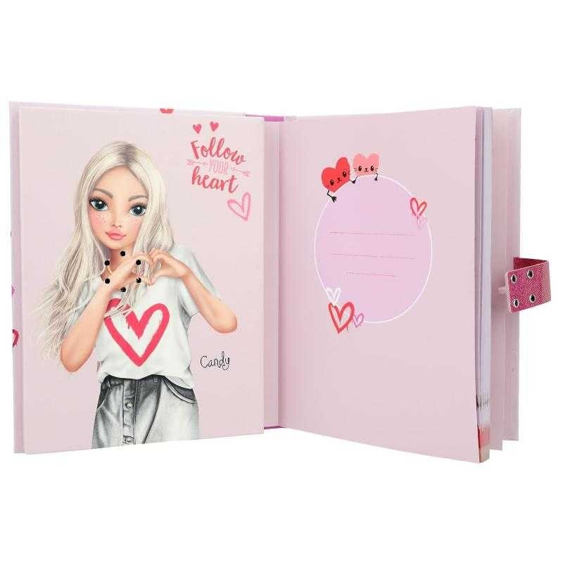 Top Model Diario Con Código Secreto One Love