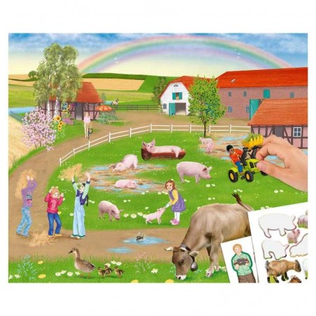 Cuaderno Para Colorear Create Your Farm