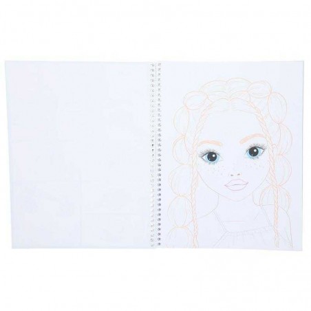 Top Model Make Up Colouring Book