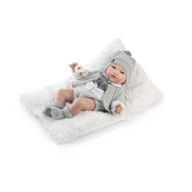 Muñeco Bebé Reborn Manu 42 cm