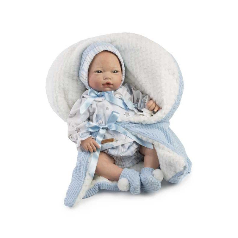 Muñeco Bebé Reborn Prematuro Christian 38 cm
