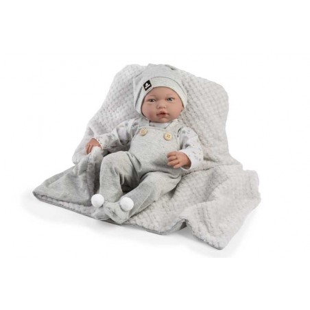 Muñeco Bebé Liam 38 cm Con Sonido