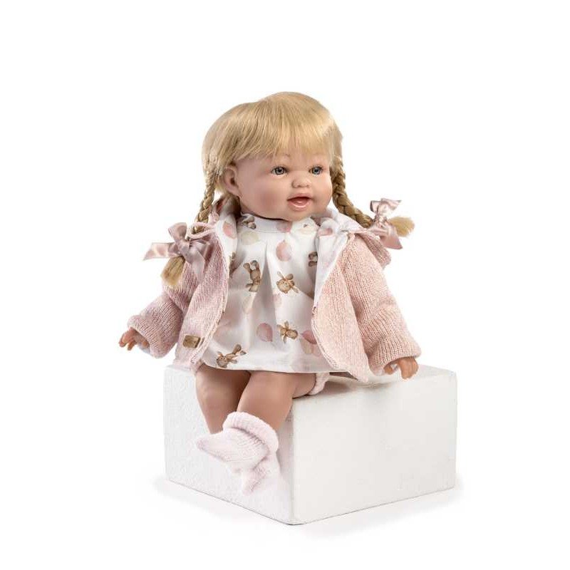 Muñeca Bebé Noa 36 cm Con Sonido