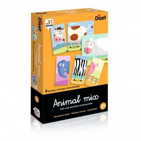 Juego Educativo Animal Mix Diset