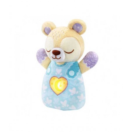 Peluche De Cuna Osito Melodías Azul