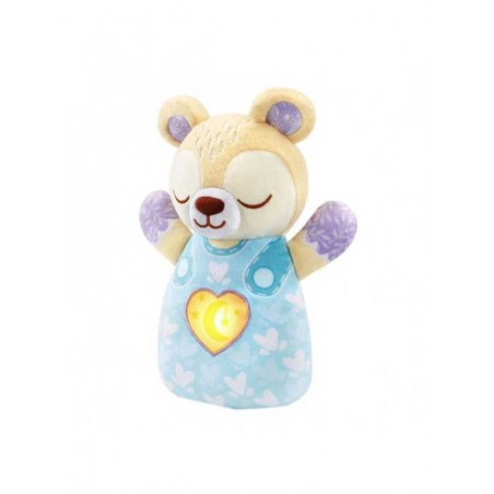 Peluche De Cuna Osito Melodías Azul