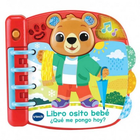 Vtech Baby Libro Osito Bebé Qué Me Pongo Hoy