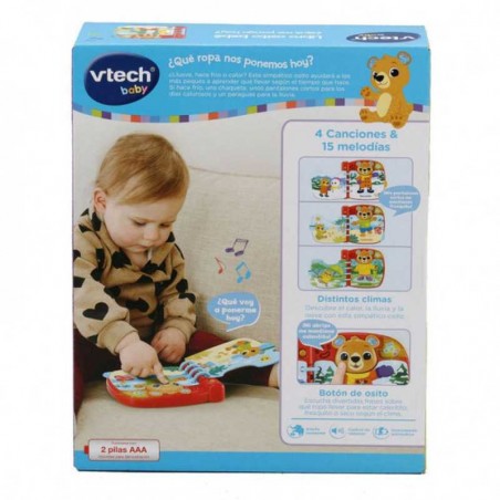 Libro Musical Para Bebé Mis Primeras Canciones Vtech