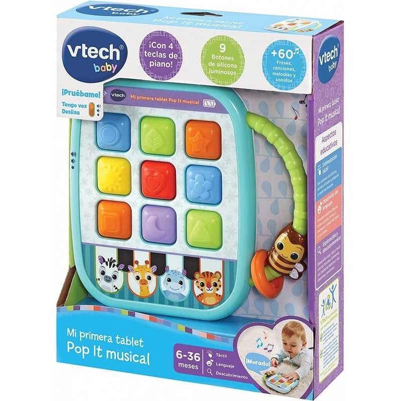 VTech - Primeras canciones, libro interactivo para bebé +6 meses