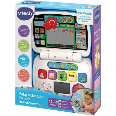 Vtech Baby Ordenador Primeros Descubrimientos