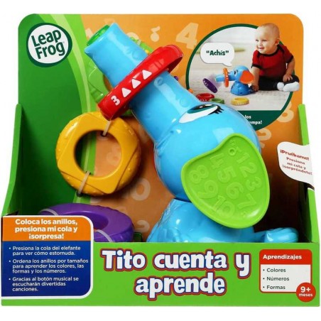 Vtech Baby Tito Cuenta y Aprende