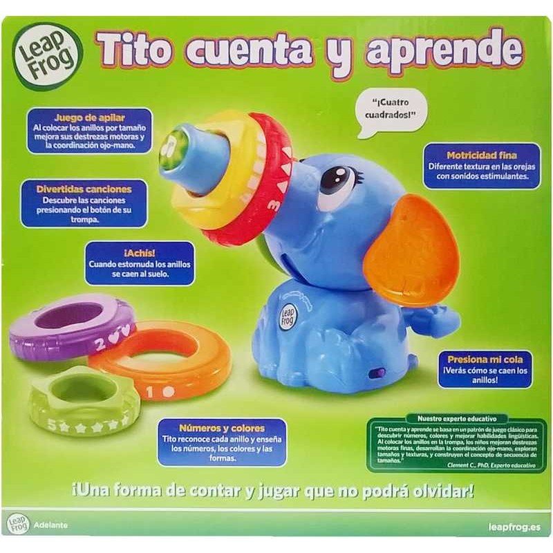 Vtech Baby Tito Cuenta y Aprende