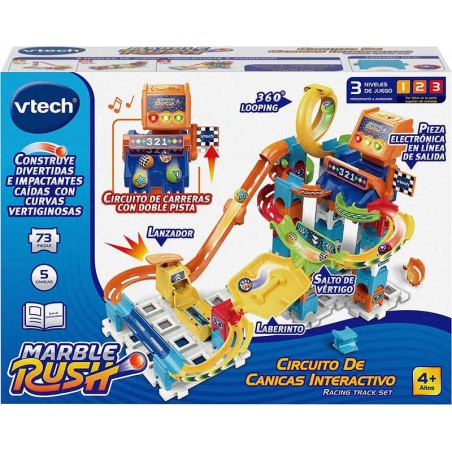 Marble Rush Racing Track Set Circuito de Canicas Vtech