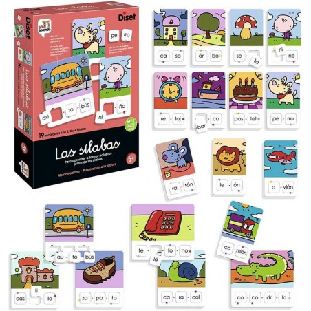 Diset Juego Educativo Las Sílabas