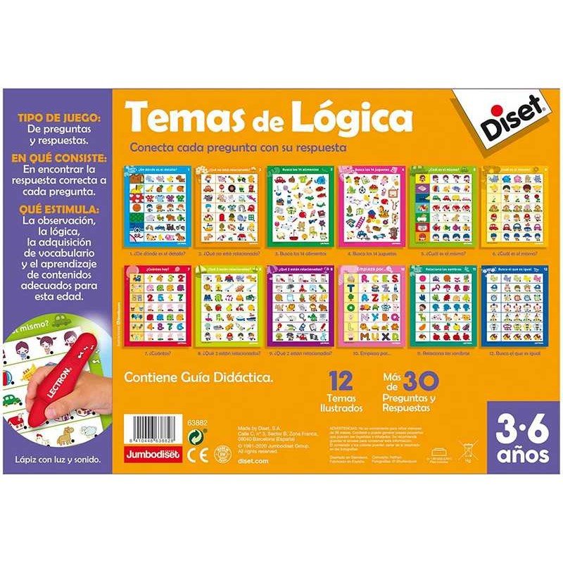 Lectron Lápiz Temas de Lógica