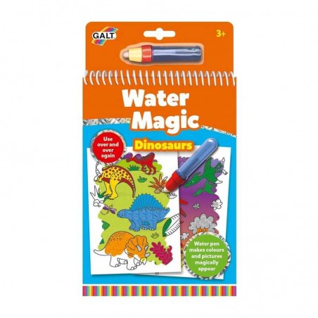 Libro Mágico de Agua para Colorear Dinosaurios Diset