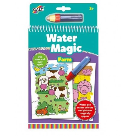 Libro Mágico de Agua para Colorear Granja Diset