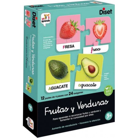 Juego Educativo Frutas y Verduras