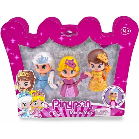 Pinypon Pack 3 Princesas