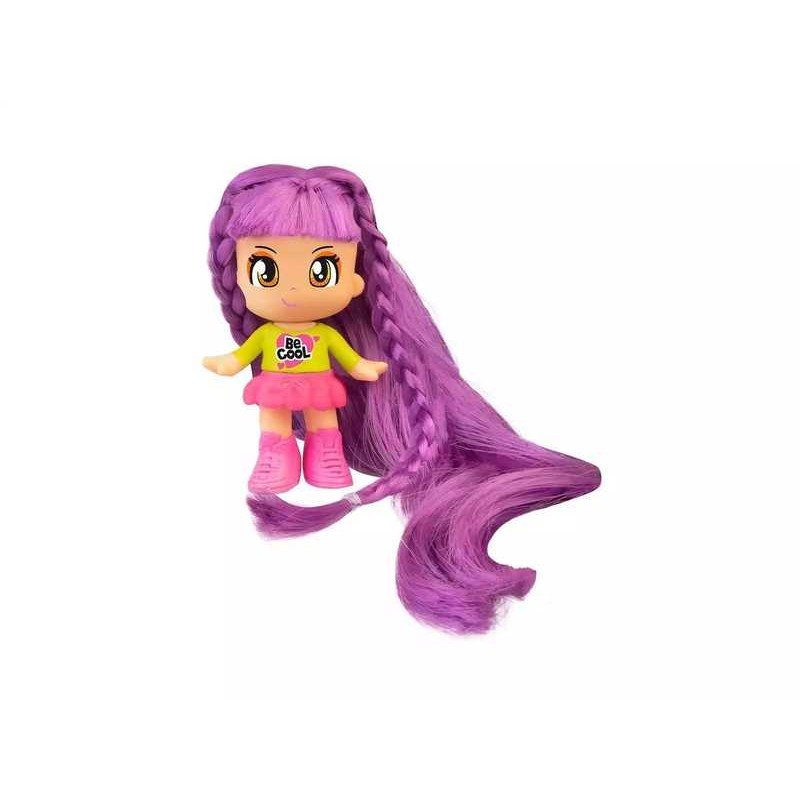 Pinypon Súper Melena Pelo Morado