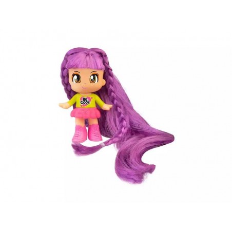 Pinypon Súper Melena Pelo Morado