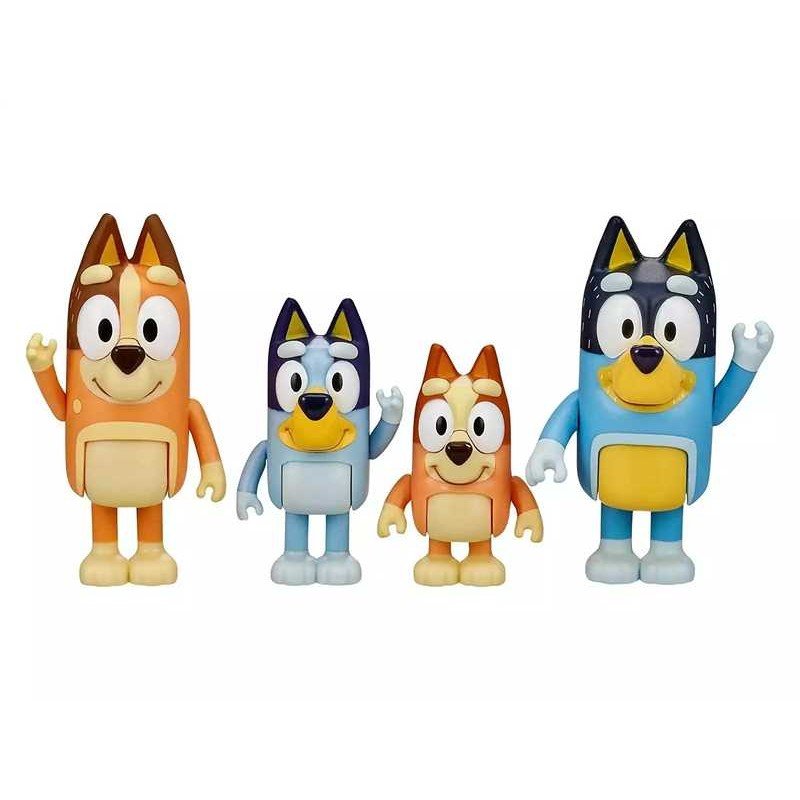 Bluey Pack 4 Figuras Serie 2 Surtido