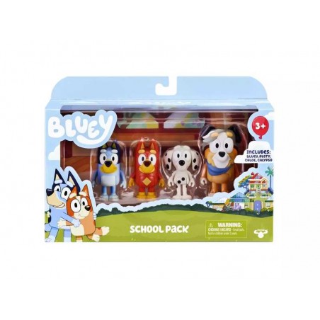 Bluey Pack 4 Figuras Serie 2 Surtido