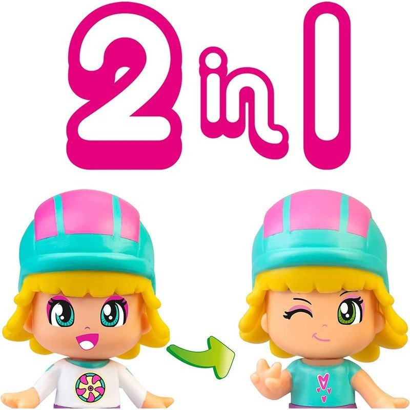 Pinypon Let´s Go Moto Rosa