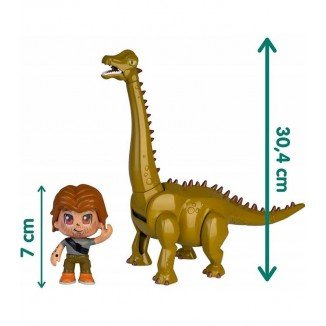 Pinypon FAMOSA Action Diplodocus e Watchtower (Idade Mínima Recomendada: 4 anos