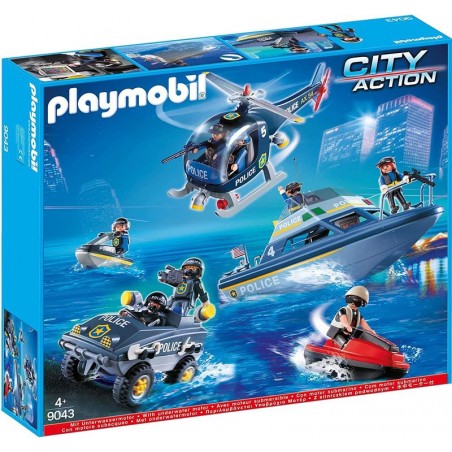 Playmobil City Action Mega Set Fuerzas Especiales