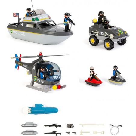 Playmobil City Action Mega Set Fuerzas Especiales