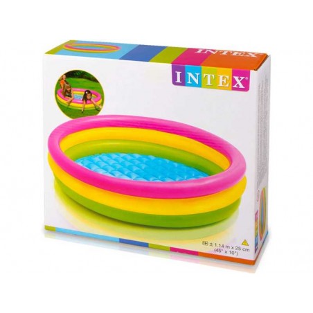 Piscina Hinchable INTEX Multicolor 136L