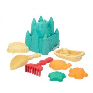 Set Cubo Playa Castillo 8 Piezas