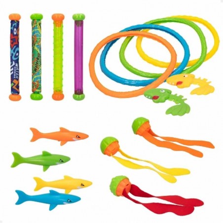 Set Multijuegos de Piscina Aqua World