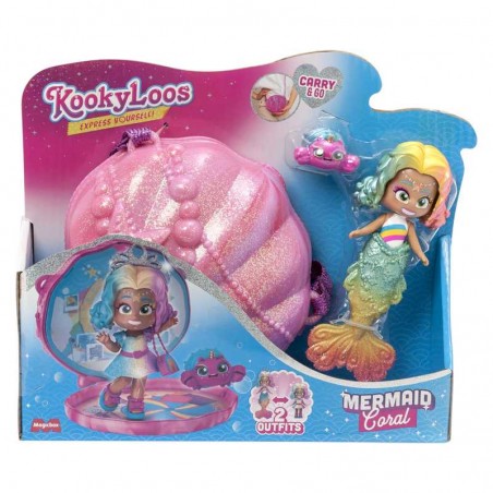 Kookyloos Kooky Mermaids Coral