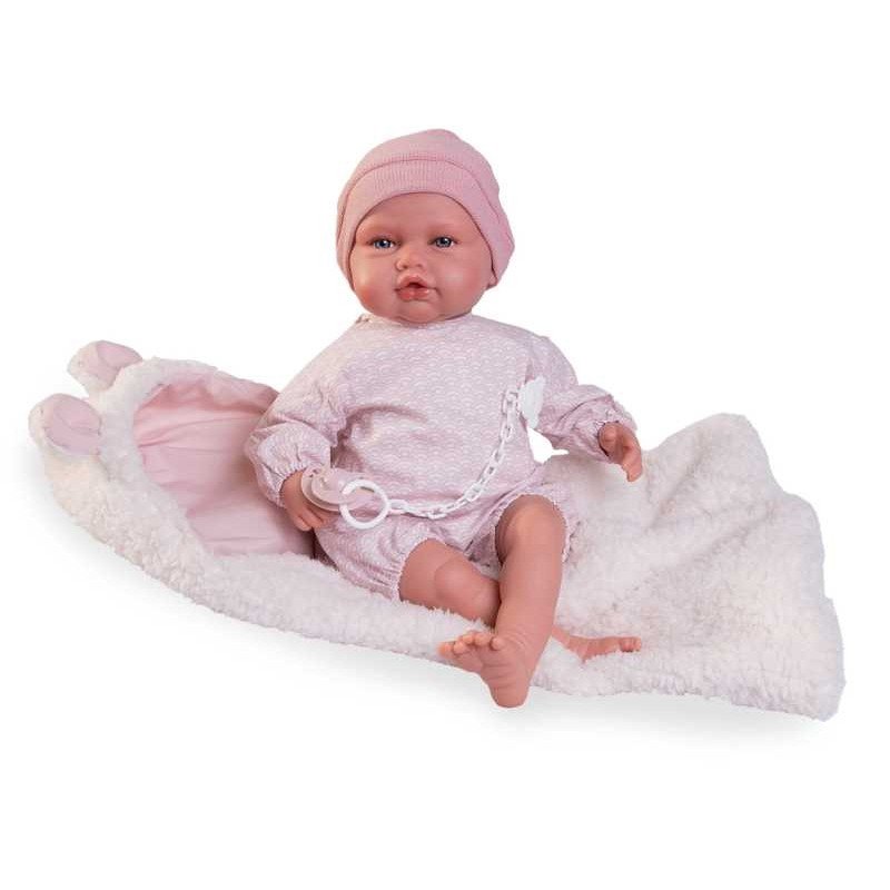 Muñecas Antonio Juan Babydoo Palabritas con Saco de Borreguillo