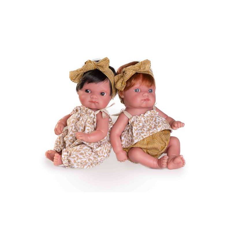 Muñecas Antonio Juan Mufly Expositor Vestidos de Colores Surtido