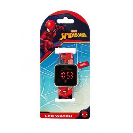 Reloj LED Spiderman