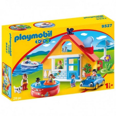 Playmobil 1 2 3 Casa De Vacaciones