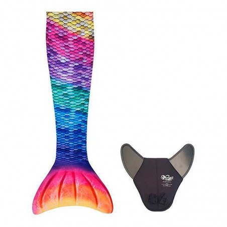 Kuaki Cola de Sirena Rainbow 2XS